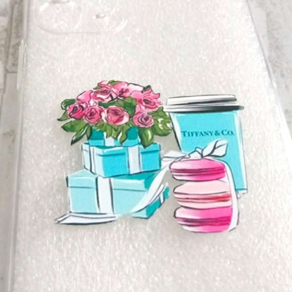 New iPhone 11 Pro Max Soft Silicone Phone Case - Tiffany & Co Design - Picture 4 of 6